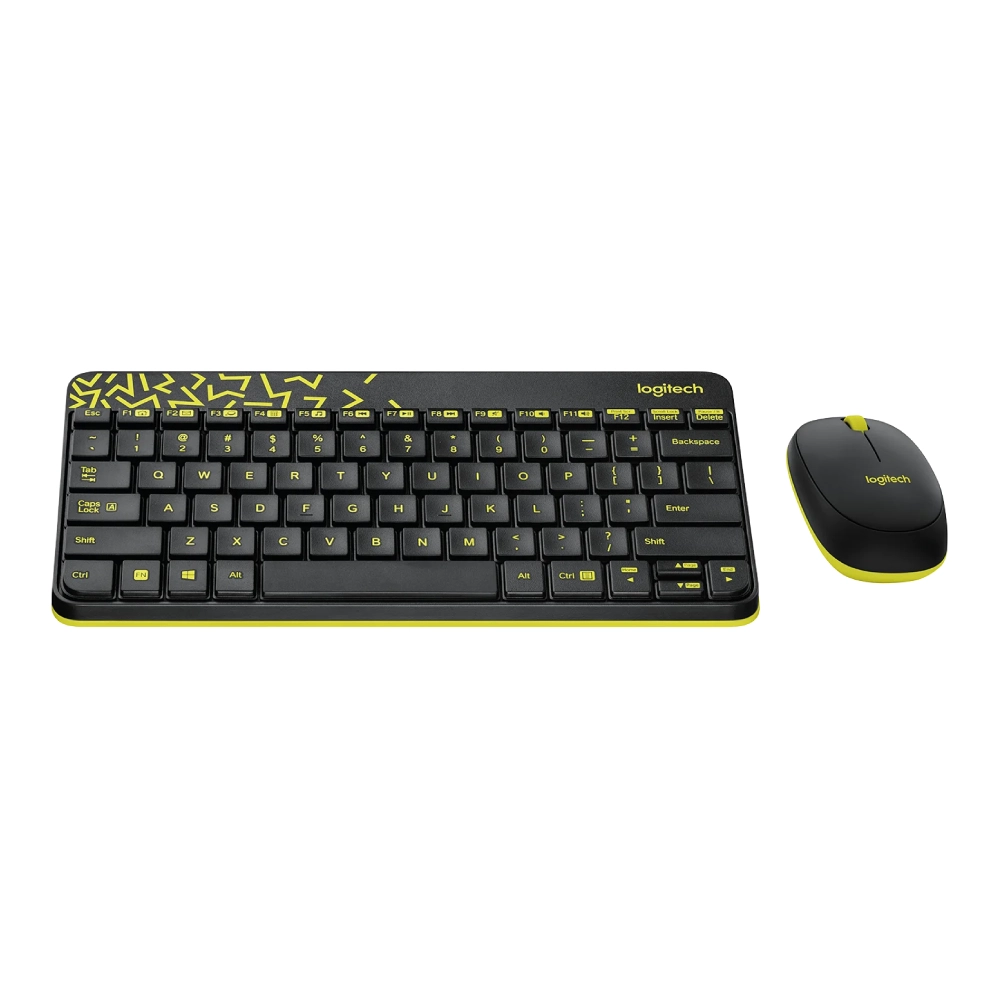 LOGITECH WIRELESS KEYBOARD MOUSE COMBO MK240 NANO BLACK view 2